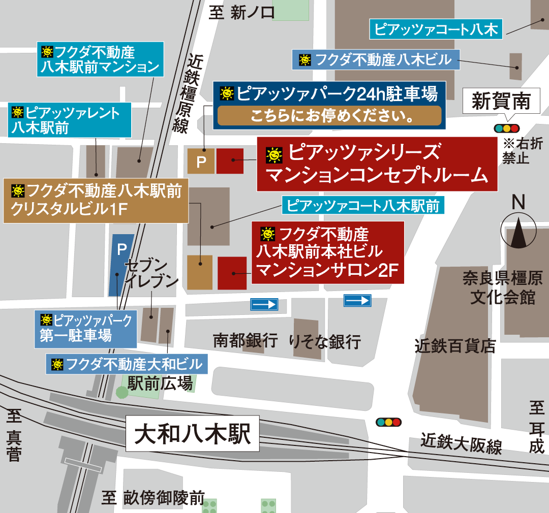 マンションサロン地図